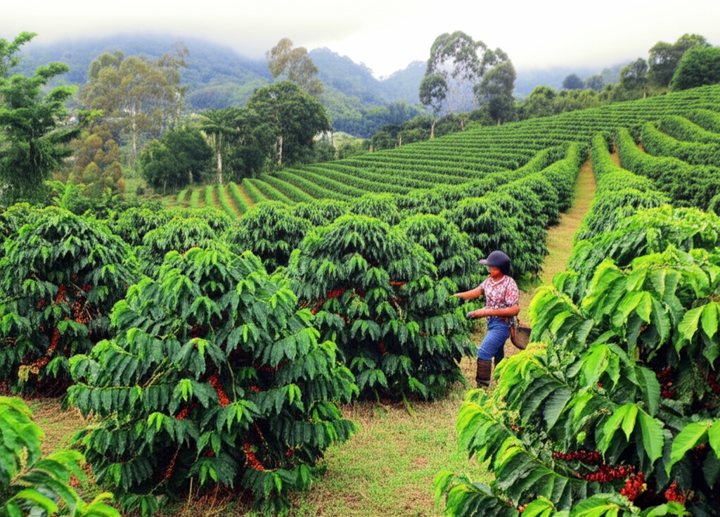 Specialty crop farm at origin